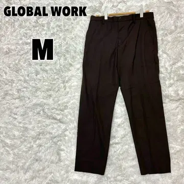GLOBAL WORK (M) 센터 프레스 슬랙스