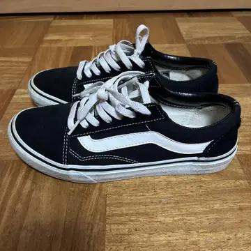 Vans 올드스쿨 스니커즈 블랙/화이트