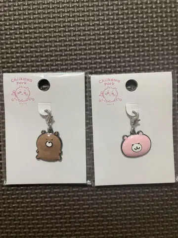 치이카와 파크 잡화 참 곰돌이 미니백 곰 봉제 인형