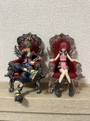 킹덤하츠 제일복권 피규어 소라와 카이리