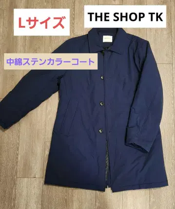 [ THE SHOP TK ] 충전솜 스텐카라 코트 / 네이비