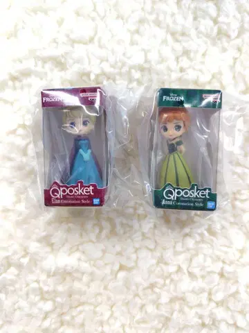 디즈니 Qposket 3 엘사 아나 세트