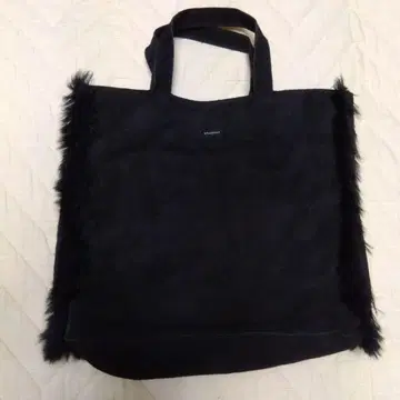 부활 VIVAYOU 천연 가죽 블랙 스웨이드 토트백 레어