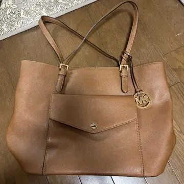 Michael Kors 브라운 토트백
