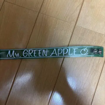 Mrs. GREEN APPLE 여름 페스티벌 한정판 투명 러버 밴드