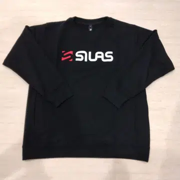 SILAS 로고 맨투맨