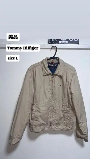 타미힐피거 베이지 자켓