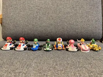 마리오 카트 피규어 8개 세트