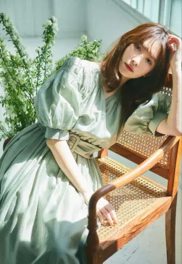 Airy Volume Sleeve Dress Her lip S 사이즈