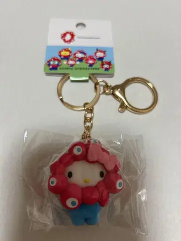 키티 만박 미야쿠미야쿠 입체 마스코트 키링