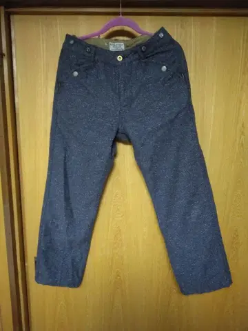 Schott 네이비 슬랙스
