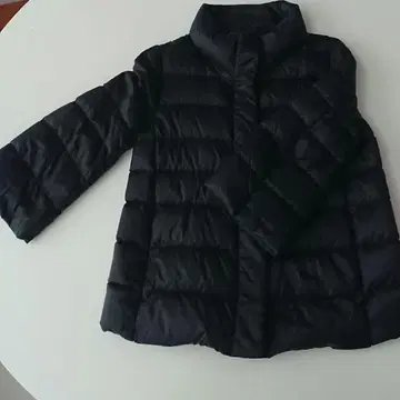 UNIQLO 블랙 울트라 다운 자켓 S 7부 기장