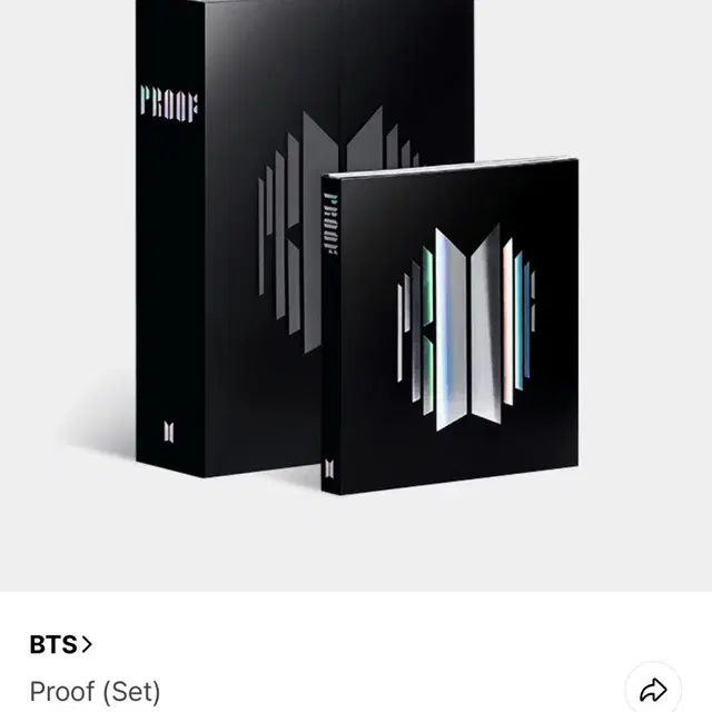 방탄소년단 BTS Proof 앨범 (Set)