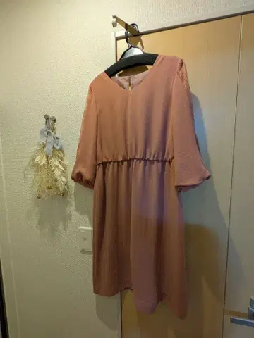 nano universe Aperi 드레스 ( M 사이즈 핑크 )