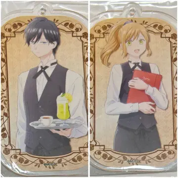 야마다 군과 Lv999의 사랑을 하는 콜라보 카페 아크릴 키링 세트