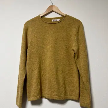 H.R. MARKET 머스타드 크루넥 니트 사이즈 2