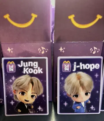 BTS 2체 정국 & 제이홉 맥도날드 타이니탄