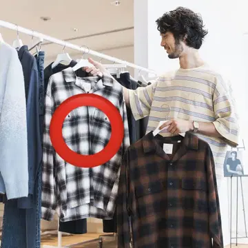 유니클로 JW ANDERSON 브러쉬드 코튼 오버사이즈 셔츠 M