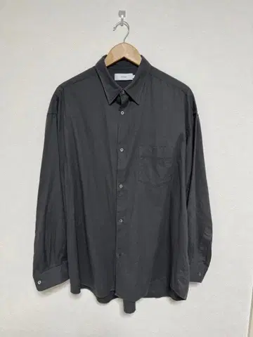 Graphpaper 24SS 셔츠 그레이