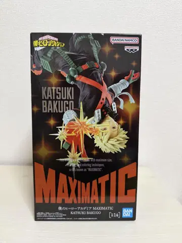 나의 히어로 아카데미아 MAXIMATIC 바쿠고 카츠키 피규어