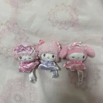 산리오 마이스위트 피아노 마이멜로디 시크릿 퍼펫 마스코트 3종