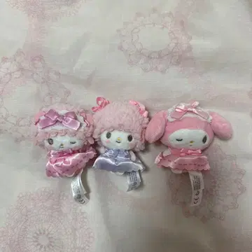 산리오 마이스위트 피아노 마이멜로디 시크릿 퍼펫 마스코트 3종