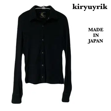 kiryuyrik 키류키류 자수 니트 셔츠 자켓