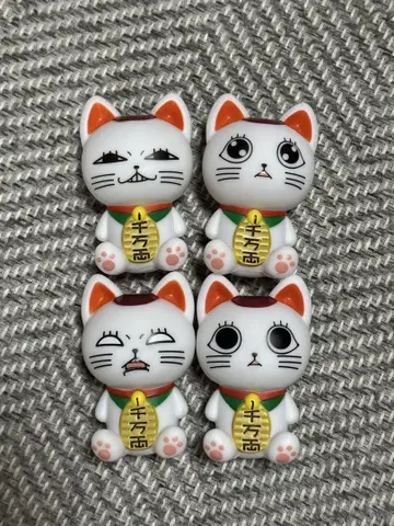 단단단 백면상 소프트 비닐 마스코트 터보바바 4종 세트