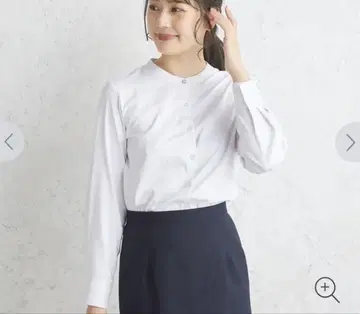 AOKI 형태 안정 투명 방지 UV 컷 밴드 카라 셔츠 M/L/S