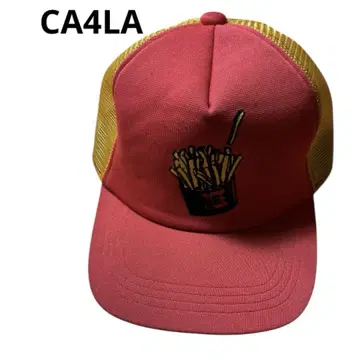 CA4LA 플라이 감자 자수 캡