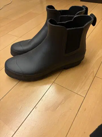 새상품급 THE NORTH FACE 사이드 고무 부츠