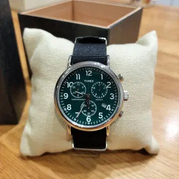 TIMEX 위켄더 크로노그래프 그린