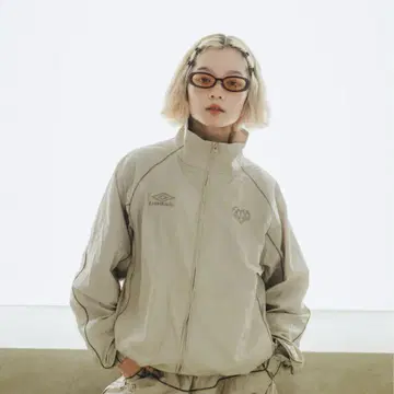 HTH x umbro 콜라보 나일론 블루종 nylon blouson