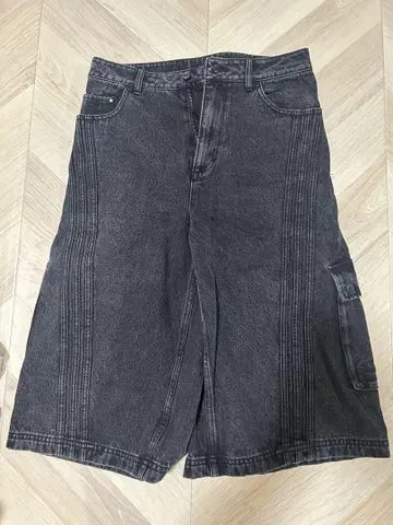 adidas 하프 데님 팬츠