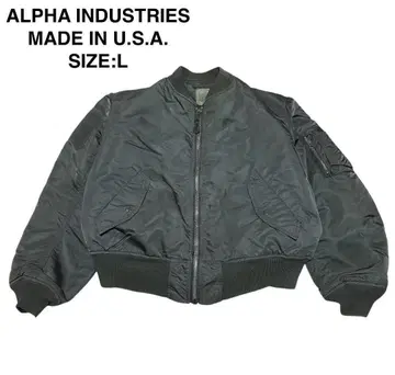 ALPHA INDUSTRIES 플라이트 자켓 L 사이즈