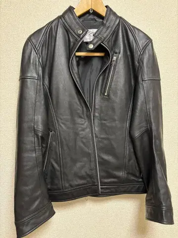 양가죽 싱글 라이더 자켓