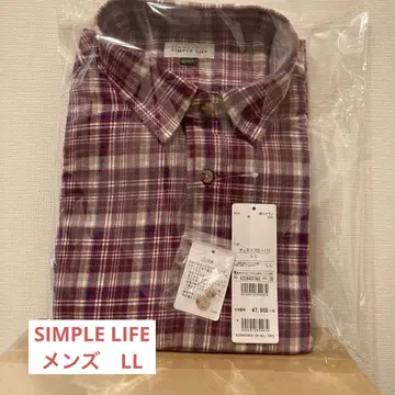 심플 라이프 긴팔 셔츠 LL (XL)