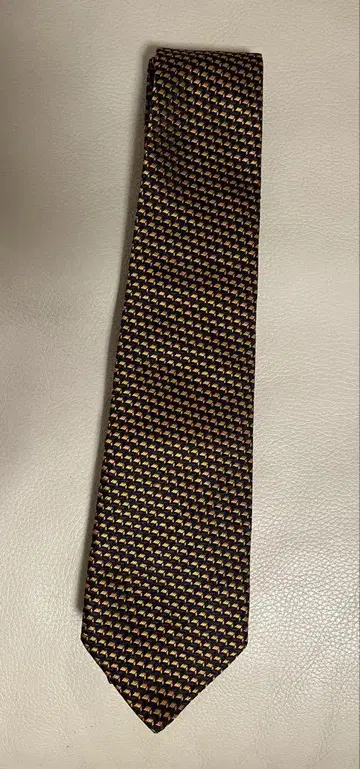 ETRO 기하학 패턴 넥타이