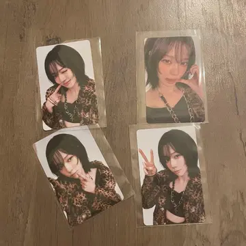 aespa 윈터 트레이딩 카드 세트 회장 한정판 트레이딩 카드 포함