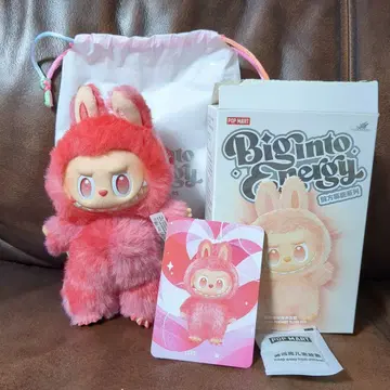 러브브 POP MART Big into Energy 봉제 인형
