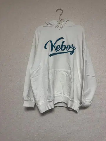 Keboz 화이트 후드티 XL