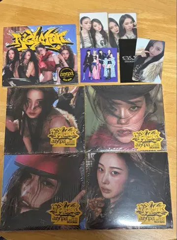 aespa Richman CD + 트레이딩 카드