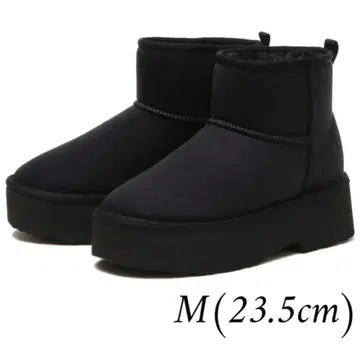 새상품 미사용 여성용 PLAT BOA 5/플랫보아 부츠 5cm