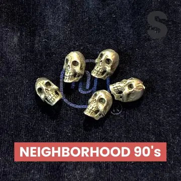 neighborhood 스컬 비즈 (소) 5개 세트 / 빈티지 (S)