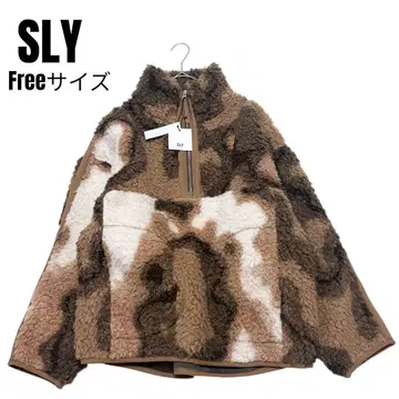 택 포함 새상품 SLY 보아 풀오버 브라운 Free 사이즈