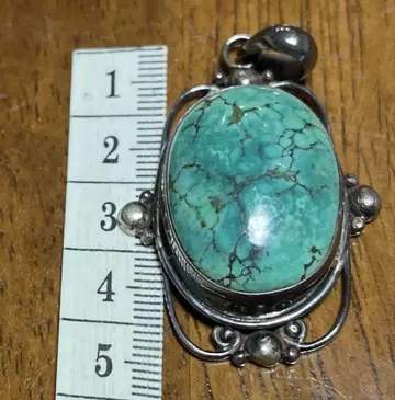 터콰이즈 펜던트 탑