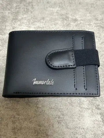 Immortale 접이식 지갑 블랙