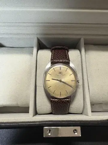 IWC 수동 와인딩 시계 올드 인터