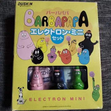 새상품 더스킨 BARBAPAPA 일렉트론 미니 세트