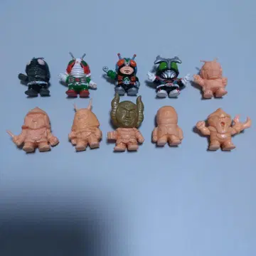 가면라이더 피규어 세트 10체